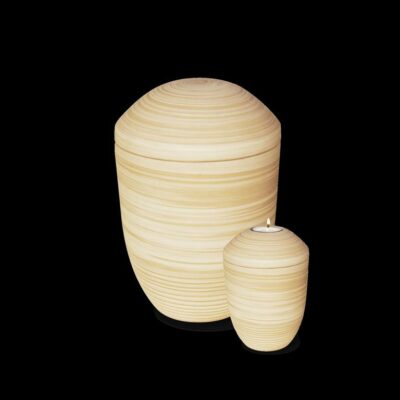Keramikurne WAVE Terracotta