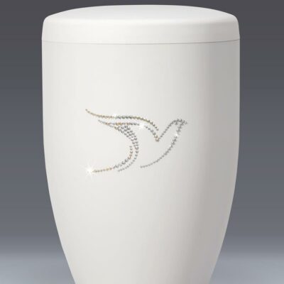 Bio-Urne, Mod. 27572 "Swarovski Elements Taube"
