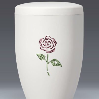 Bio-Urne, Mod. 27574 "Swarovski Elements Rose"